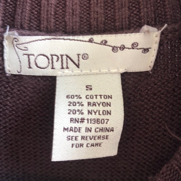 Topin Turtleneck Sweater Tunic - Picture 4 of 4